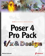 Cover of: Poser 4 Pro Pack f/x & Design