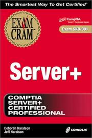 Cover of: Server+ Exam Cram by Deborah Haralson, Jeff Haralson