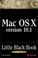 Cover of: Mac OS X version 10.1 little black book