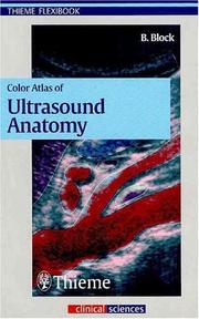 Cover of: Color Atlas of Ultrasound Anatomy (Flexibook)