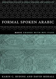 Cover of: Formal spoken Arabic basic course with MP3 files