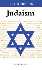 Cover of: Key Words in Judaism (Key Words Guides)