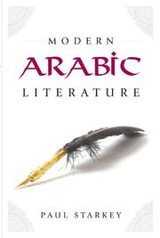 Cover of: Modern Arabic Literature by Paul Starkey