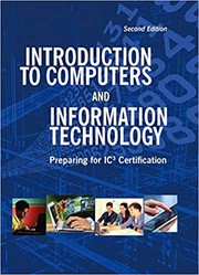Cover of: Introduction to Computers and Information Technology | 