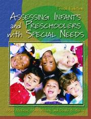 Cover of: Assessing infants and preschoolers with special needs