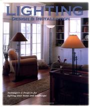 Cover of: Lighting Design & Installation by Creative Publishing international, The editors of Creative Publishing international