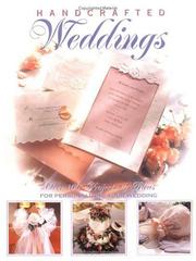 Cover of: Handcrafted Weddings by Creative Publishing international, The editors of Creative Publishing international