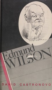 Cover of: Edmund Wilson | David Castronovo