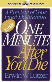 Cover of: One Minute After You Die by 