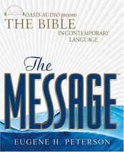 Cover of: The Message by Eugene H. Peterson, Eugene H. Peterson