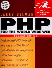 Front cover of PHP for the World Wide Web