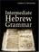 Cover of: Intermediate Hebrew Grammar