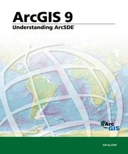 Cover of: Understanding ArcSDE: ArcGIS 9