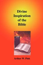 Cover of: Divine Inspiration of the Bible