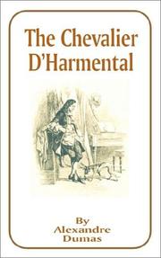 Cover of: The Chevalier D'Harmental by Alexandre Dumas