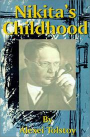 Cover of: Nikita's Childhood by Alexei Nikolayevich Tolstoy