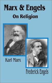 Cover of: Marx and Engels on Religion by Karl Marx, Friedrich Engels