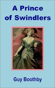 Cover of: A Prince of Swindlers