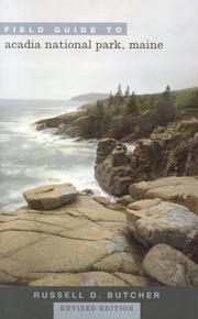Field Guide to Acadia National Park, Maine by Russell Butcher