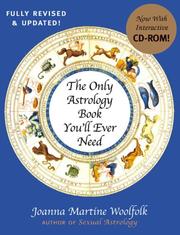 Cover of: The Only Astrology Book You'll Ever Need, CD-rom Edition