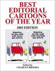 Cover of: Best Editorial Cartoons of the Year 2003 (Best Editorial Cartoons of the Year)