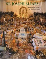 Cover of: Saint Joseph Altars by Kerri McCaffety