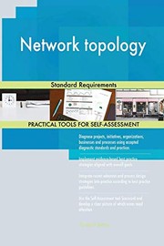 Cover of: Network topology Standard Requirements by Gerardus Blokdyk