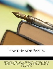 Cover of: Hand-Made Fables by 
