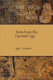 Cover of: Texts from the pyramid age by Nigel Strudwick