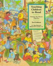 Cover of: Teaching children to read: putting the pieces together