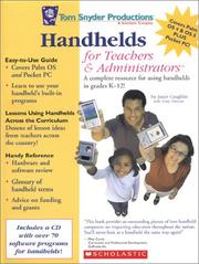 Cover of: Handhelds for Teachers & Administrators