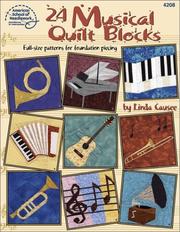 Cover of: 24 Musical Quilt Blocks