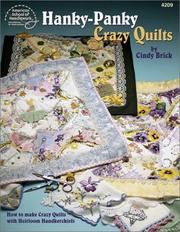 Cover of: Hanky-panky crazy quilts
