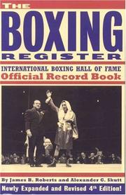 Cover of: The Boxing Register by James Roberts, Alexander Skutt