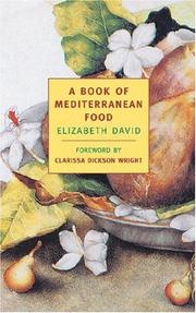 Cover of: A book of Mediterranean food