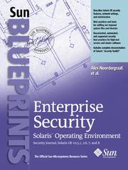 Cover of: Enterprise security by Alex Noordergraaf