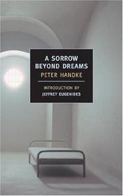 Cover of: A Sorrow Beyond Dreams (New York Review Books Classics)