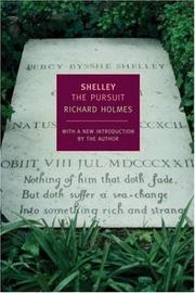 Cover of: Shelley | Holmes, Richard