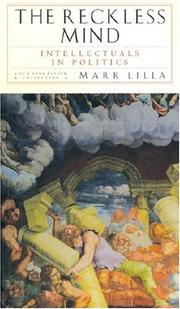 Cover of: The Reckless Mind by Mark Lilla
