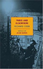 Cover of: Paris and elsewhere: selected writings