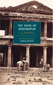 The siege of Krishnapur by J.G. Farrell