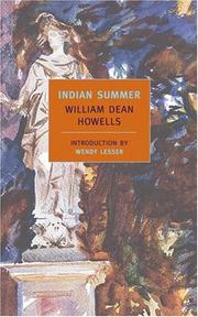 Cover of: Indian summer by William Dean Howells