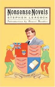 Cover of: Nonsense novels by Stephen Leacock