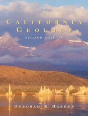 Cover of: California geology by Deborah Reid Harden