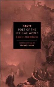 Cover of: Dante: Poet of the Secular World (New York Review Books Classics)