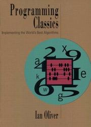 Cover of: Programming Classics | Ian Oliver