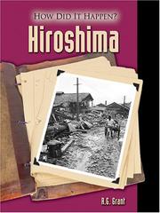 Cover of: Hiroshima by R. G. Grant