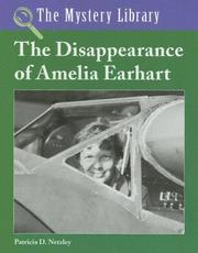 Cover of: The Mystery Library - The Disappearance of Amelia Earhart (The Mystery Library)