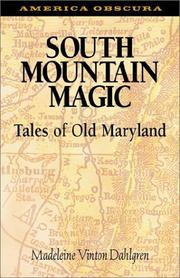 Cover of: South Mountain Magic: Tales of Old Maryland (America Obscura)