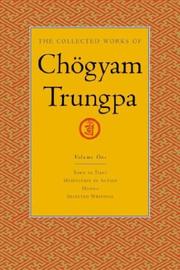 Cover of: The Collected Works of Chögyam Trungpa, Volume 1 by Chögyam Trungpa